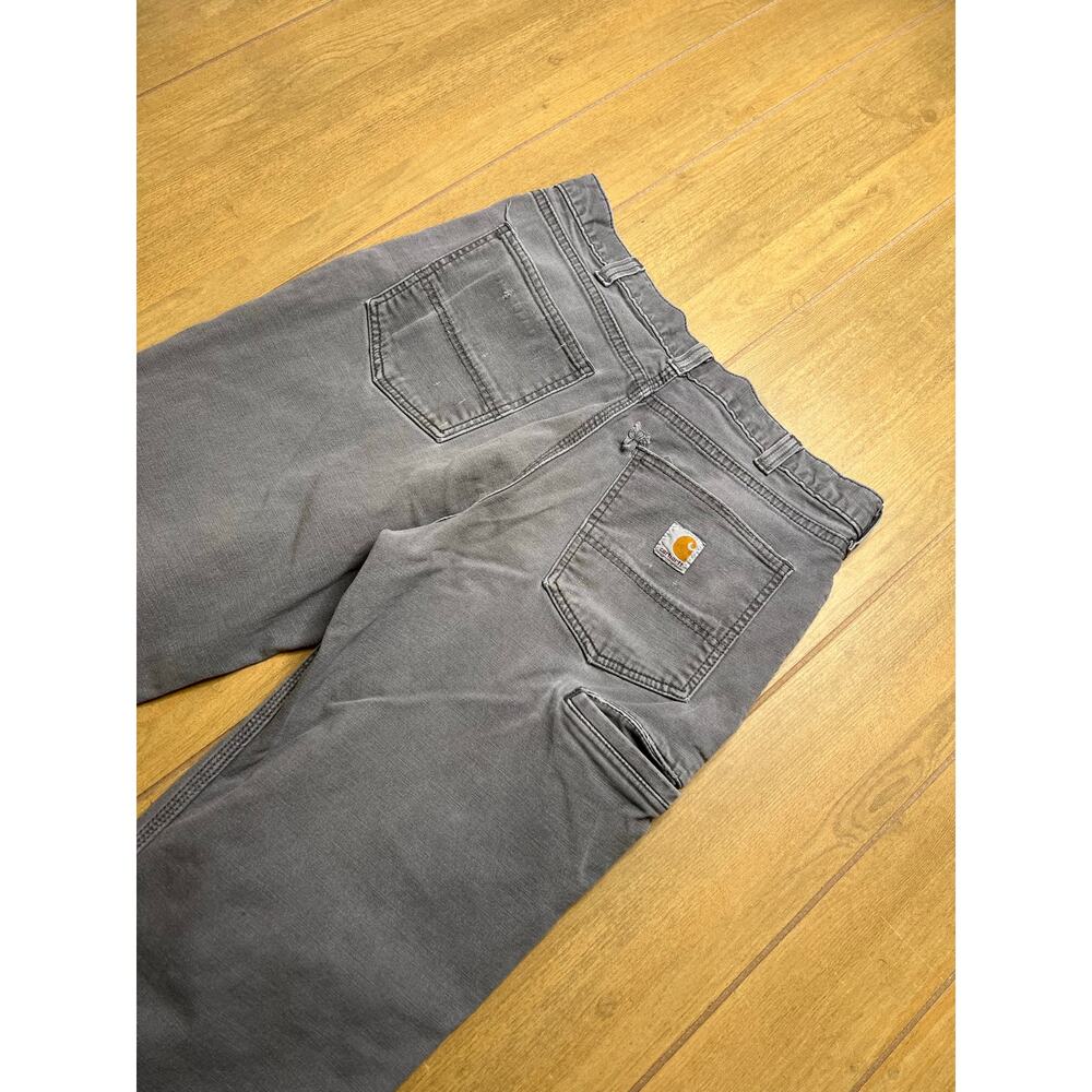 Carhartt Pants Mens Sz 34 Gray Relaxed Fit Workwear Utility Actual Sz 33x29 - Picture 13 of 15